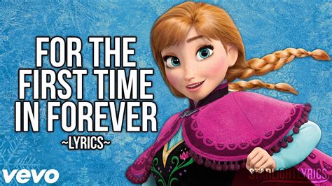 For the First Time in Forever Wikipedia.