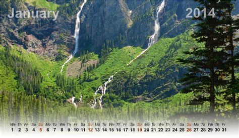 For your Desktop... Nature Calendar 2014