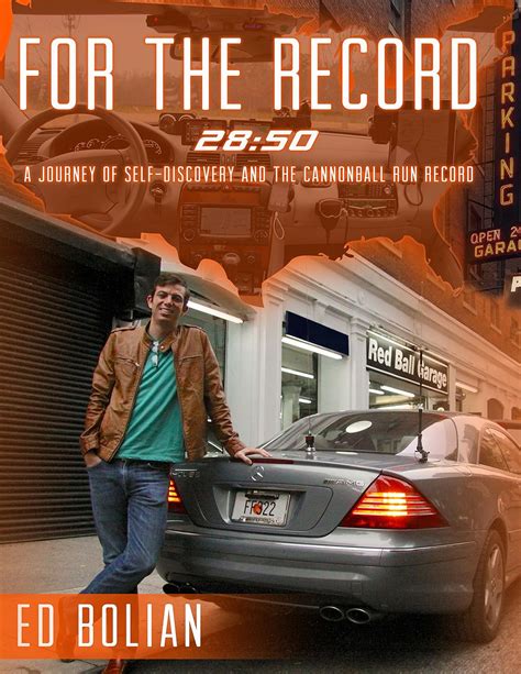 Read For The Record 2850  A Journey Toward Selfdiscovery And The Cannonball Run Record By Ed Bolian