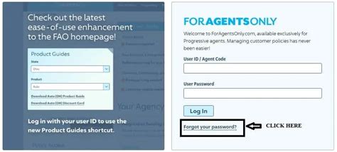 Select which password you would like to change. . Foragentsonly