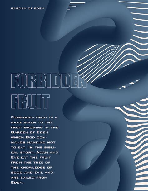 Forbidden Fruit on Behance