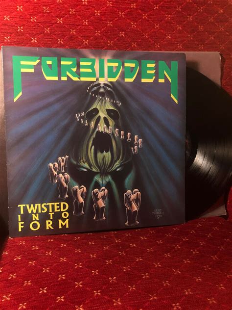 Forbidden Twisted Into Form LP original pressing RARE