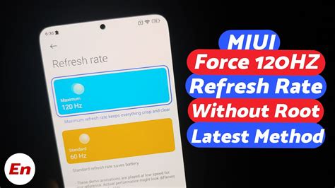Force 120 fps android.  But they How to Force Enable 120HZ Refresh Rate in MIUI Withou...