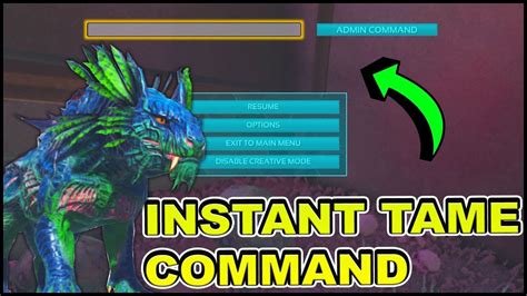 Force tame command ark. Where summontamed spawns a random level without saddle requirement. Spwan Code Will Work On "PC" "PS4" "Xbox One". Spawn Code Similar Swimming Creatures. Anglerfish. Basilosaurus. Ichthyosaurus. Sarco. Plesiosaur. Ark Survival Mosasaurus Spawn Coode Tamed And Wild Level 150 And Custom Level on pc and ps4 and xbox one by Console … 