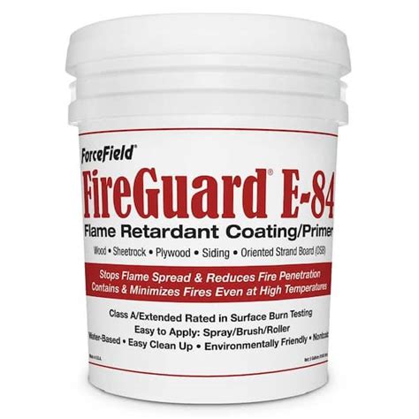 ForceField® FireGuard E-84® Intumescent Paint For Steel