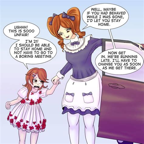 Forced Into Diapers Comic