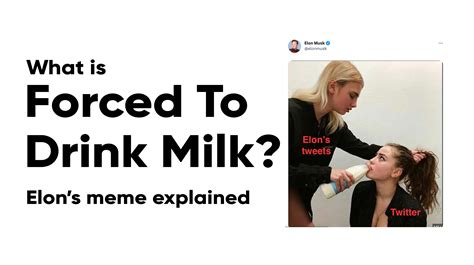 Forced drink milk meme. Images tagged "forced milk drinking". Make your own images with our Meme Generator or Animated GIF Maker. 