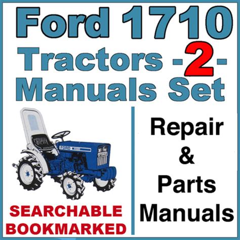 Ford 1710 tractor service parts catalog manual 2 manuals improved. - Cfmoto cf150 a 150 leader service repair shop manual.