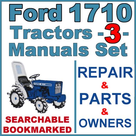 Ford 1710 tractor service parts operator manual 3 manuals improved. - Textbook of calculus s c arora.