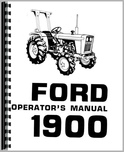 Ford 1900 tractor owners manual transmission. - Sovi 3 sistema de orientacion vocacional.