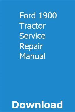 Ford 1900 tractor service repair manual. - Lego star wars the force awakens game guide unofficial.
