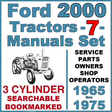 Ford 2000 3 cylinder tractor service parts catalog owners 7 manuals 1965 75. - Aspects du manichéisme dans l'afrique romaine.