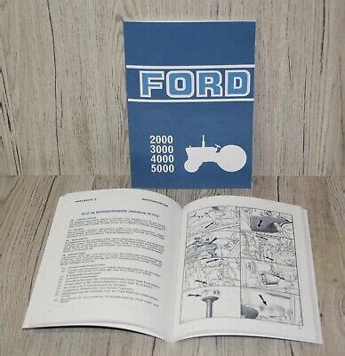 Ford 2000 3000 4000 5000 traktor besitzer betreiber wartungshandbuch handbuch. - Nichts komplizierteres heutzutage als ein einfacher mensch.