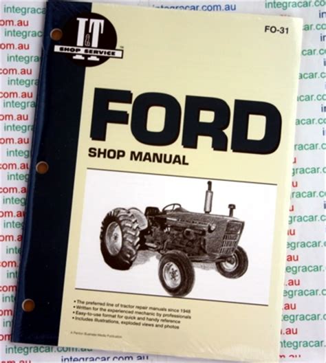 Ford 2100 2110 3100 4100 4110 4140 4200 tractor service repair shop manual improved download. - Mcdonalds collectibles identification and value guide.