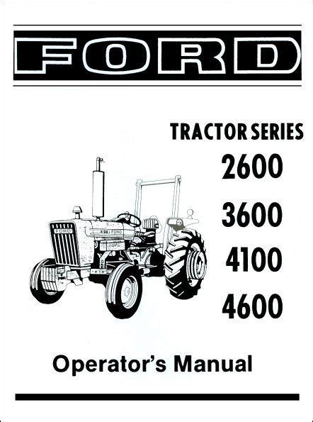 Ford 2600 3600 4100 4600 manuale operatore 1975 1981. - Yamaha motore fuoribordo ft9 9g manuale ricambi.