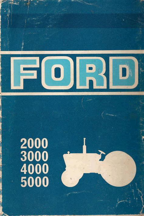 Ford 3000 4000 5000 owners manual. - The do it yourself series hi fi manual.