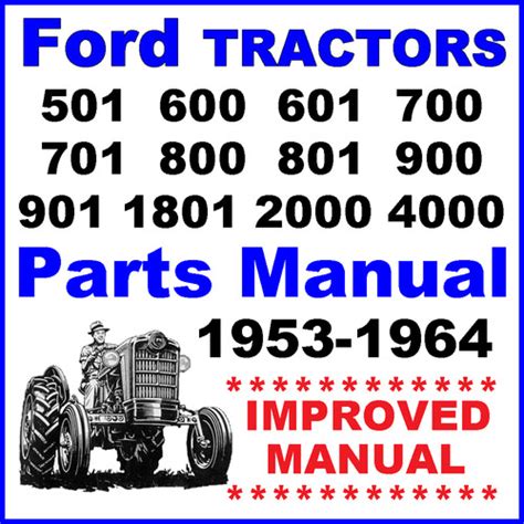 Ford 4 cylinder tractor illustrated parts manual 1953 1954 1955 1956 1957 1958 1959 1960 1961 1962 1963 1964 improved. - Kawasaki brute force 750 manuale di riparazione.