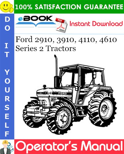 Ford 4110 4610 series 10 manuale dell'operatore del trattore. - Superman the man of steel vol 5.