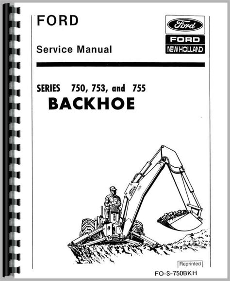 Ford 4500 ind 3 cyl backhoe only750 753 755 service manual. - Guida alle armi e alle attrezzature.