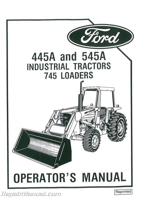 Ford 545a ind g d 1984 1985 operators manual. - 1997 chrysler stratus manual de servicio.