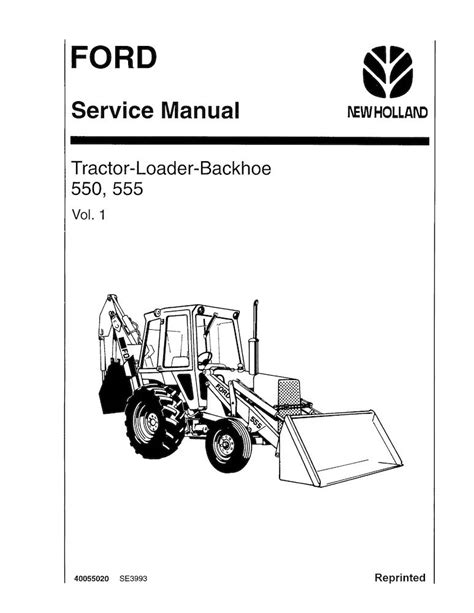 Ford 550 555 tractor retroexcavadora servicio reparación taller descarga manual. - Manual toyota land cruiser hdj 100.