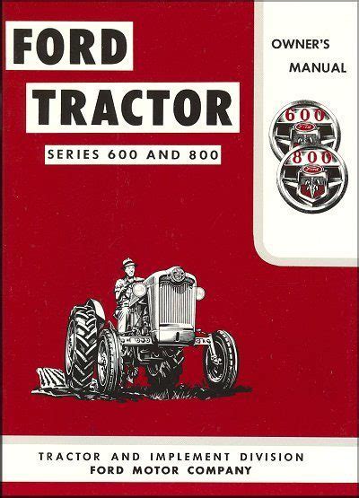 Ford 600 tractor manual download free. - Intercambio social y desarrollo del bienestar.