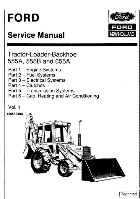 Ford 655 a backhoe repair manual. - The cuckolds guide to good manners.