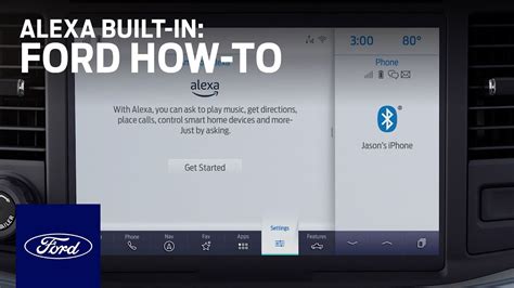 Ford Alexa Built-in Ford How-To Ford - YouTube