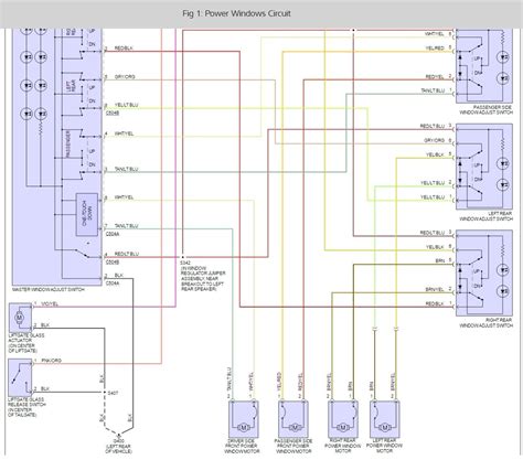 Ford Explorer Power Window Wiring Diagram
