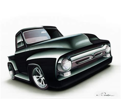 Ford F100 Drawing