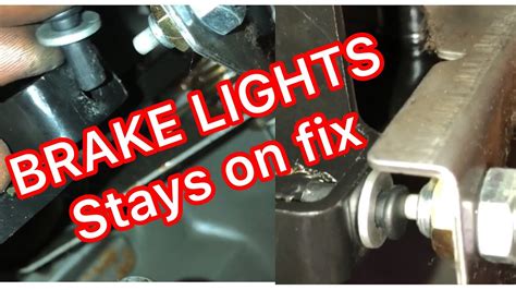 Ford Focus - brake lights stay on FIXED! - YouTube