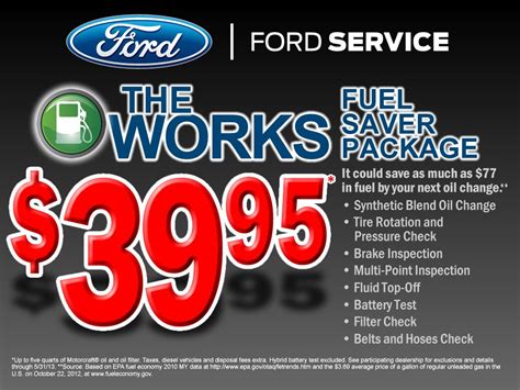 Ford Full Synthetic Oil Change Price