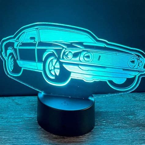 Ford Mustang Night Light - Etsy