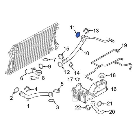 Ford OE BC3Z8590B - Radiator Coolant Hose Seal - CARiD