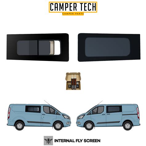 Ford Transit CUSTOM Driver Side SLIDING Window SECONDS