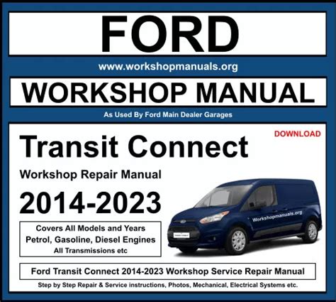Ford Transit Service And Repair Manual Download