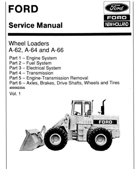 Ford a 62 wheel loaders service manual. - Cat 226b skid steer hydraulic parts manual.