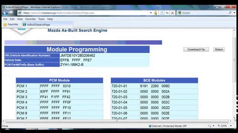 Ford as built data decoder vivanaxre