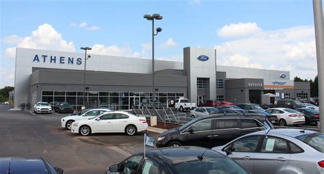 Athens Ford 4260 Atlanta Highway Athens, GA 30606 Driving Directions. Sales 877-959-9314 877-959-9314. Service 877-724-5103. Parts 877-958-0741. Request More Info ... .