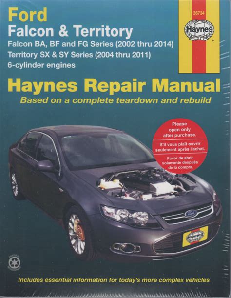 Ford ba falcon 2002 2005 service repair workshop manual. - Manual de como ler as linguagens corporas.