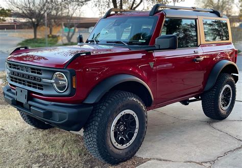 Ford bronco base. Price: $53,457. Description: Used 2021 Ford Bronco First Edition with Four-Wheel Drive, Heated Steering Wheel, Ecoboost, Alloy Wheels, Hard Top, Navigation System, Keyless Entry, Heated Seats, Bucket Seats, 18 Inch Wheels, and 17 Inch Wheels. 