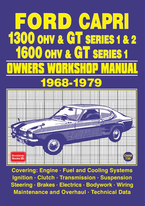 Ford capri 1300 and 1600 ohv owners workshop manual. - Soluzioni per libri di testo ncert.