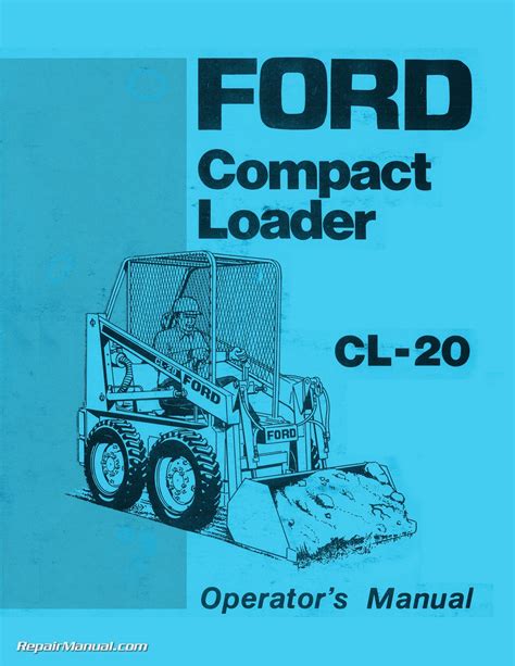 Ford cl20 skid steer loader manual. - Madcap operations manual folder 1 madcap cafe.