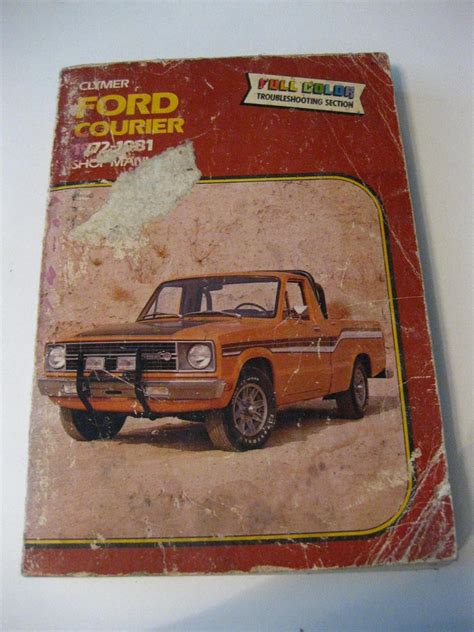 Ford courier 1972 1980 shop manual. - 2009 polaris sportsman xp 850 service manual.