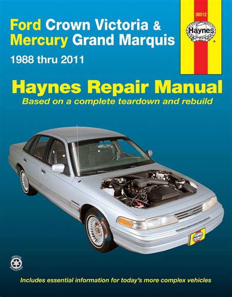 Ford crown victoria engine repair manual. - Hoover vision hd washing machine repair manual.