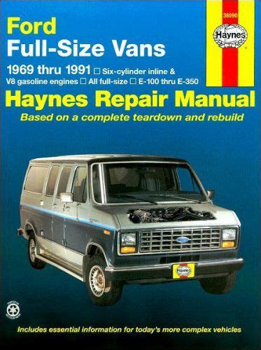 Ford econoline 100 van repair manual. - The foam book an easy guide to building polyfoam puppets.