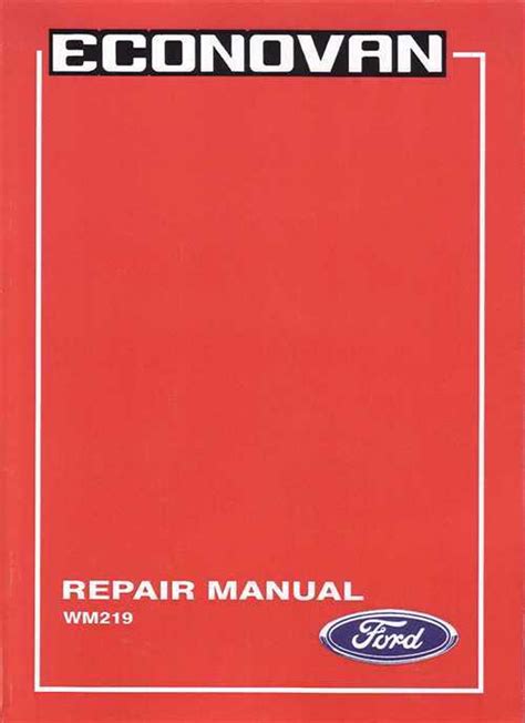 Ford econovan workshop manual cooling system. - Manuale di servizio massey ferguson 4245.