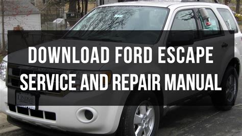Ford escape manual de reparación en línea. - Todos los gatos son pardos (versión íntegra).