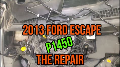 Ford escape p1450 code. Hi everyone, My fiancé has a '17 Escape with the 1.5 ecoboost with roughly 80,000 miles. A few months ago she was complaining how it would shake and hesitate at idle and while driving every once and a while. She had a check engine light so I plugged in my diagnostic scanner and it had a P0351,P0352,P0353 and P0354 coil pack codes. 