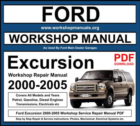 Ford excursion repair manual front axle. - The psychiatrist in court a survival guide.